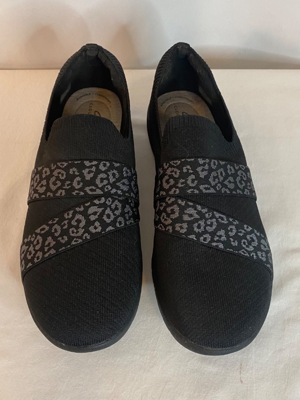Woman's Black Flats, Size 11